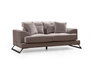 Atelier Del Sofa Frido - Sofá de 2 plazas Gris claro